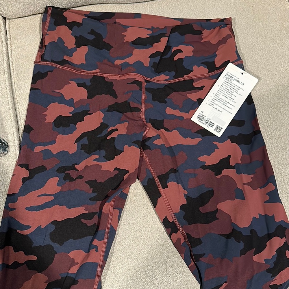 Brand New Camo Lululemon Capri Leggings